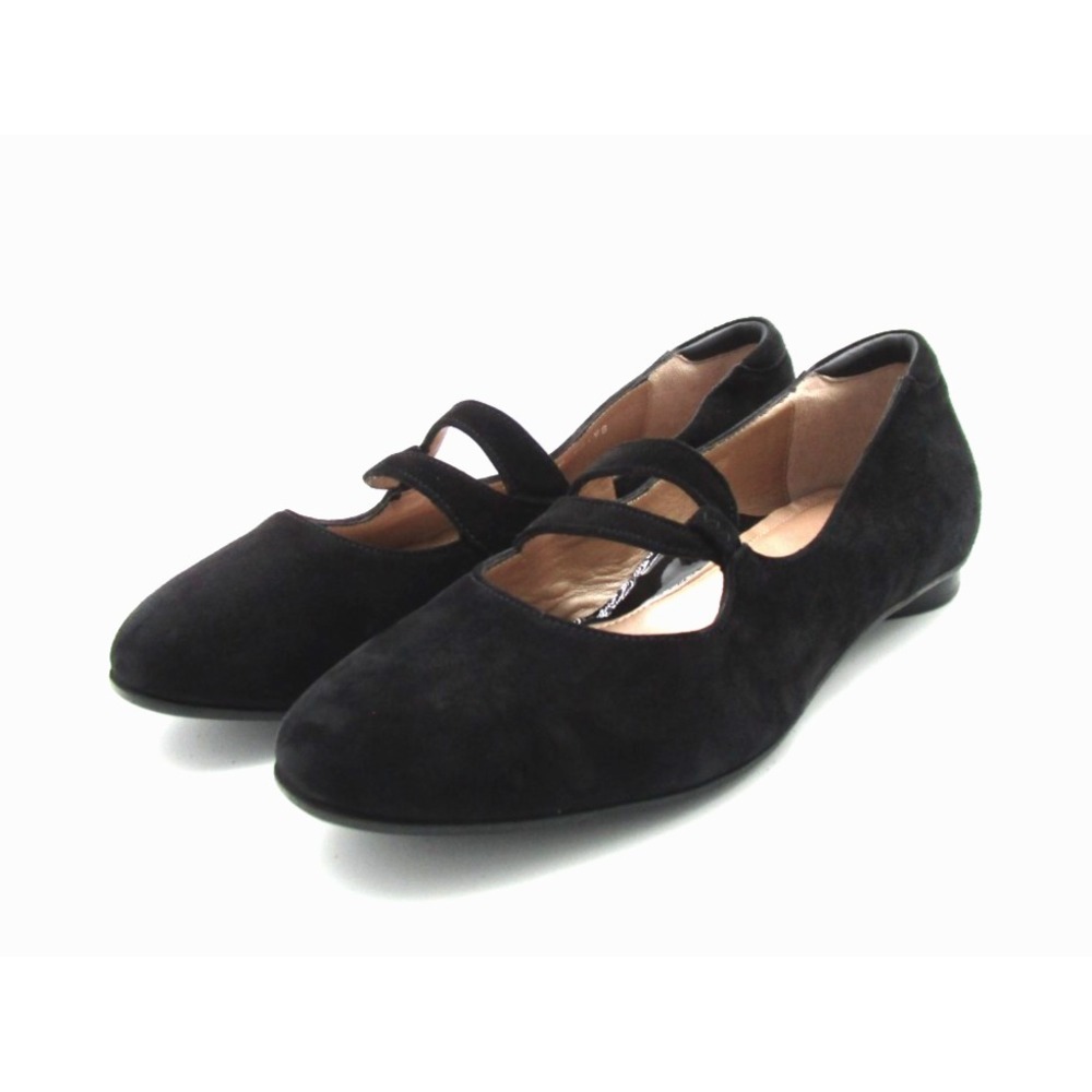 BeautiFeel Aline Black Suede Mary Jane Shoes Womens EU 40 US 9.5
